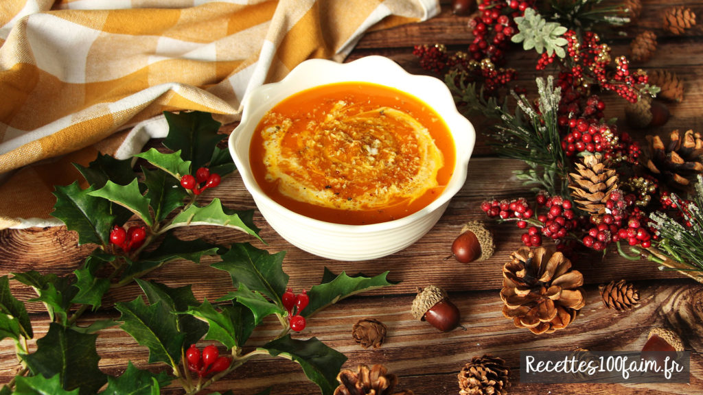 recette soupe potimarron