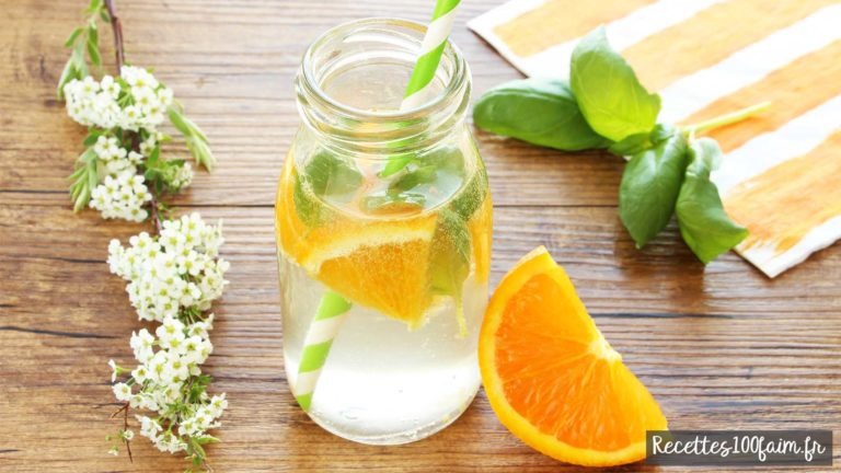 Recette eau rafraichissante Une eau detox désaltérante pour l'été