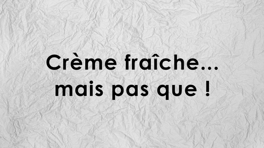 Par quoi remplacer la crème fraîche ? Recettes100faim
