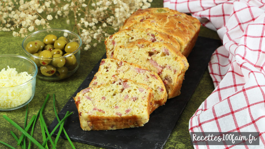 cake bacon olive fromage