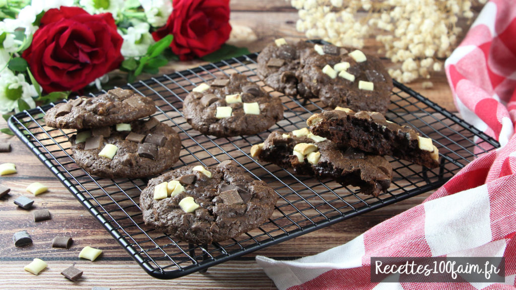 recette cookie brownie