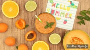 recette smoothie melon abricot