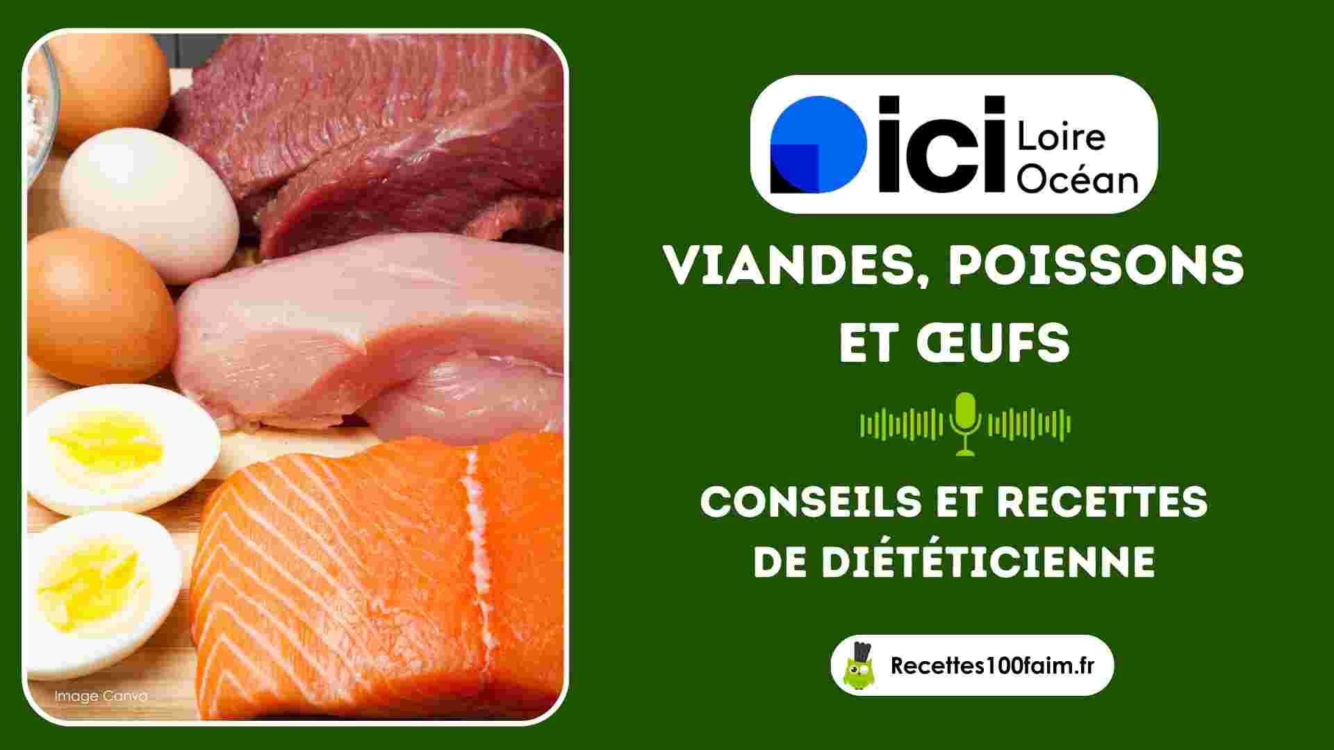 viande poisson oeuf conseil recette