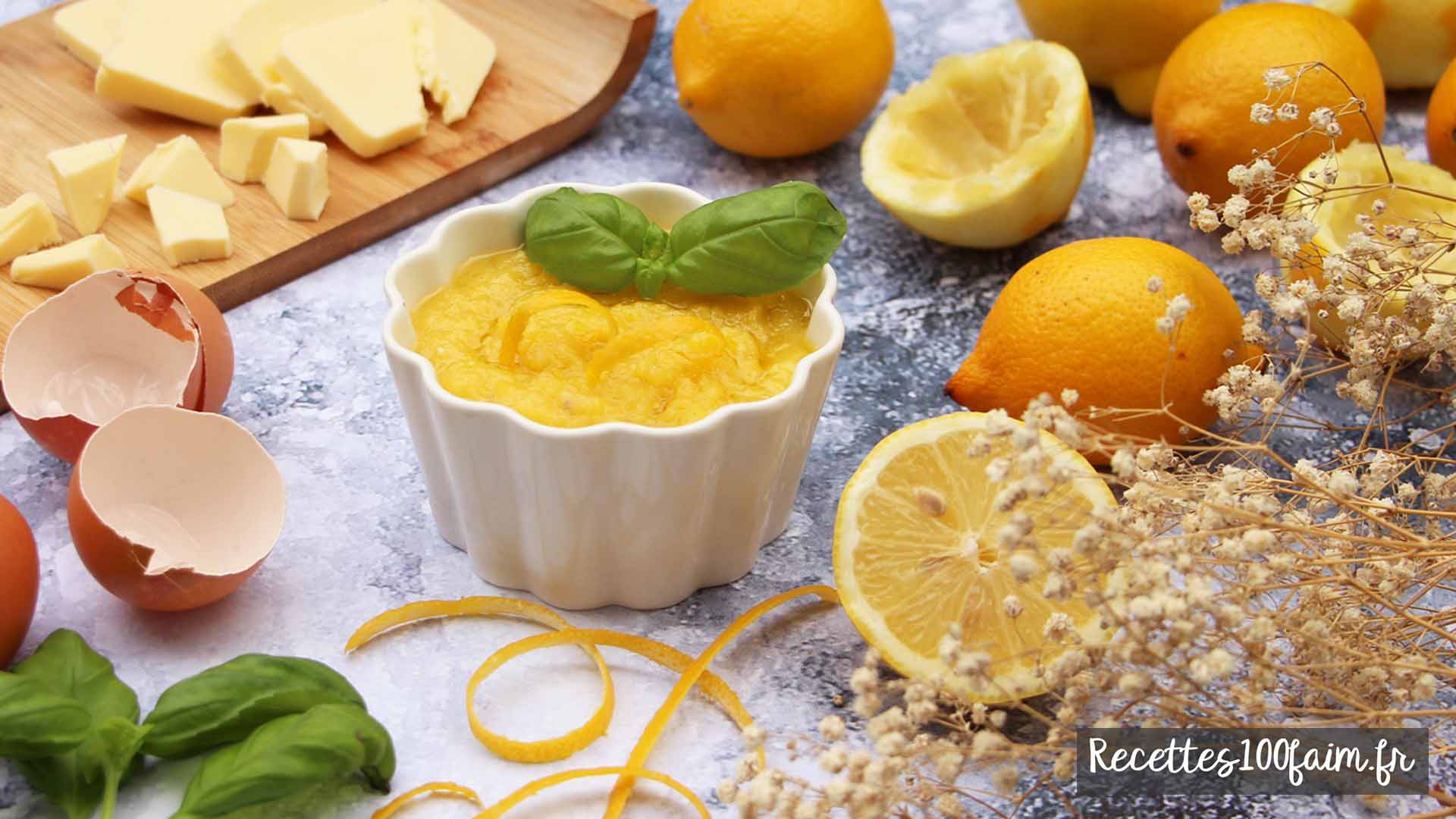 recette lemon curd creme de citron