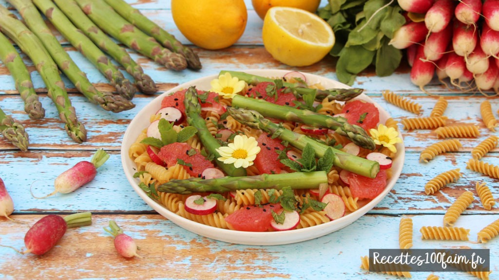 recette salade pates radis asperge