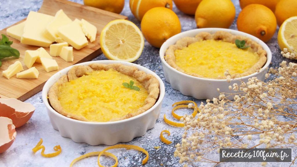 recette tarte lemon curd