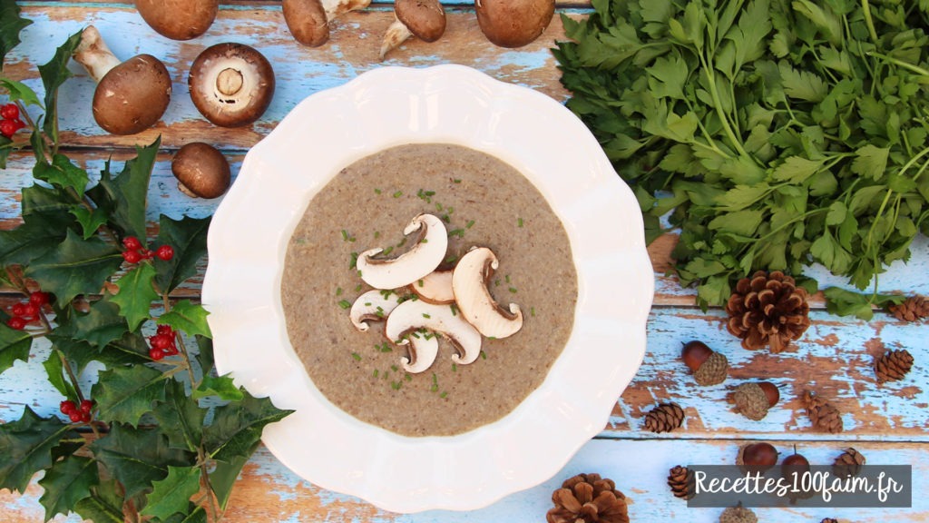 recette veloute champignon