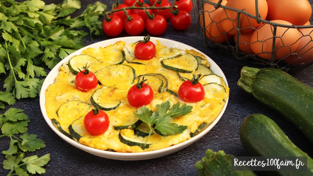 recette frittata courgette tomate