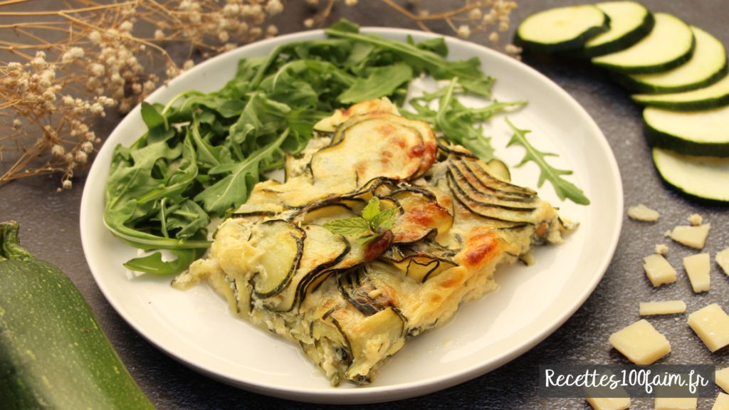 recette flan de courgettes