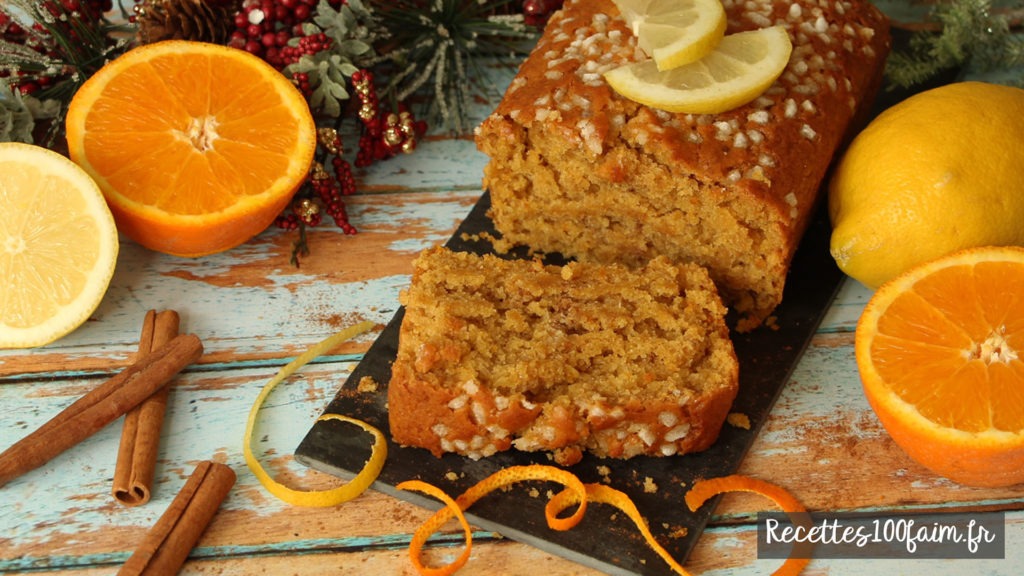 recette pain epices citron orange