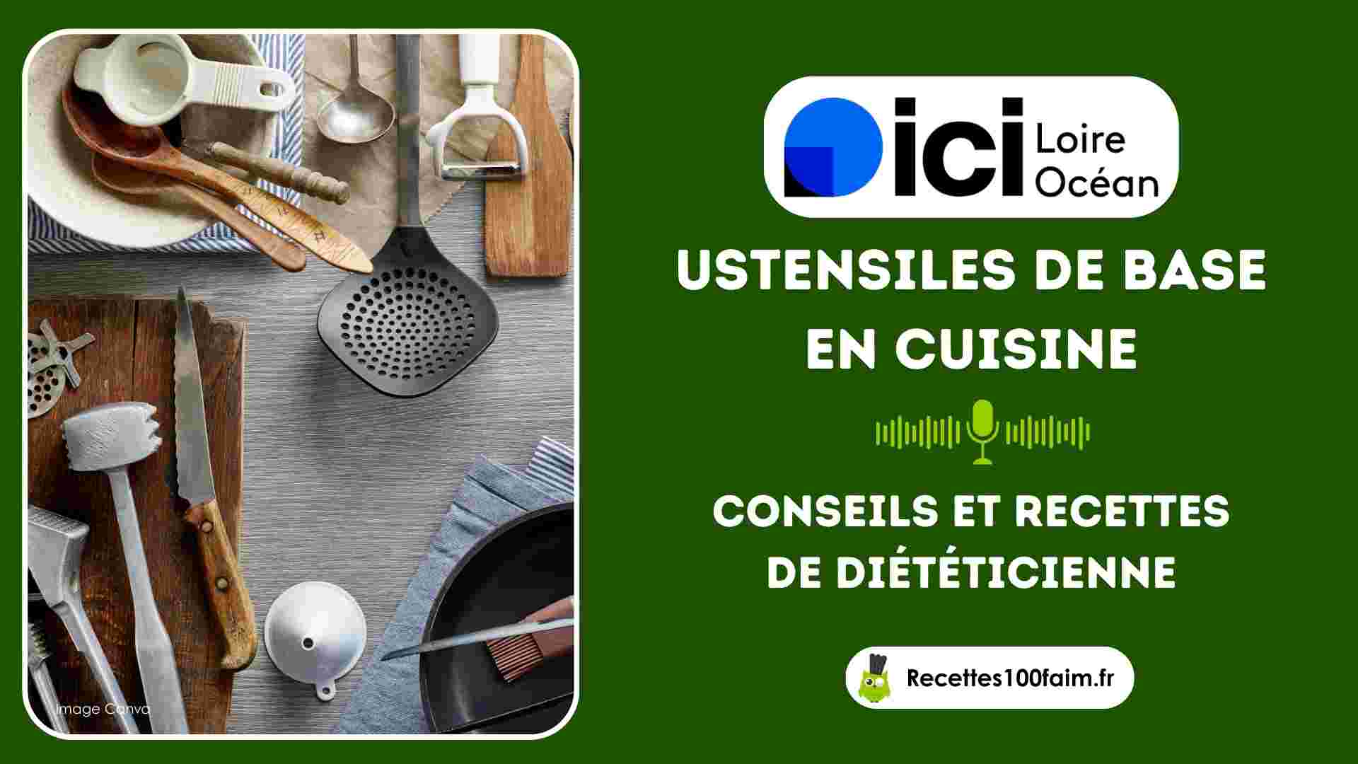 ustensiles de base conseils