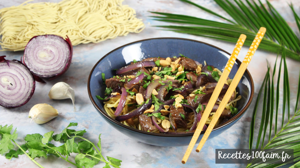 recette boeuf saute oignon