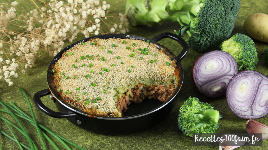 recette parmentier thon tomate brocoli