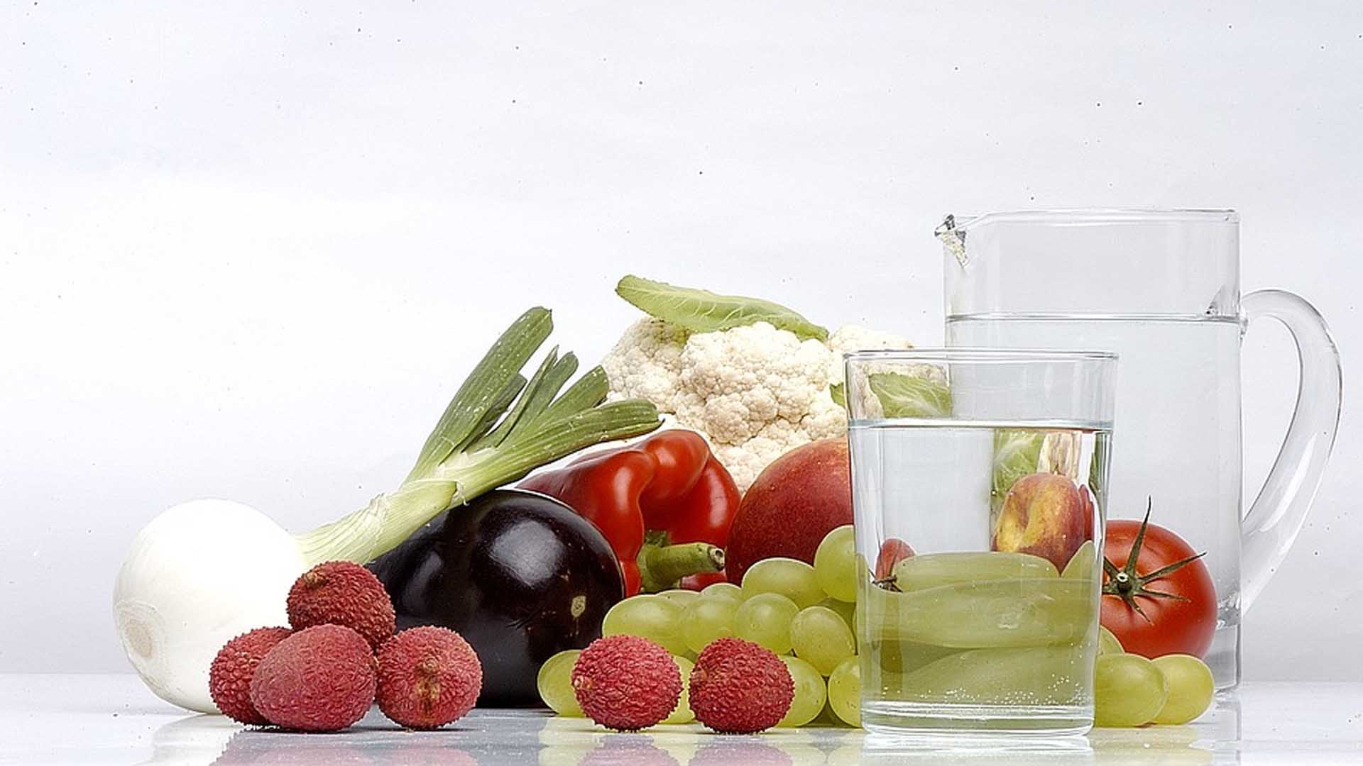 fruits legumes eau richesse