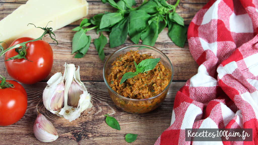 sauce pesto rosso
