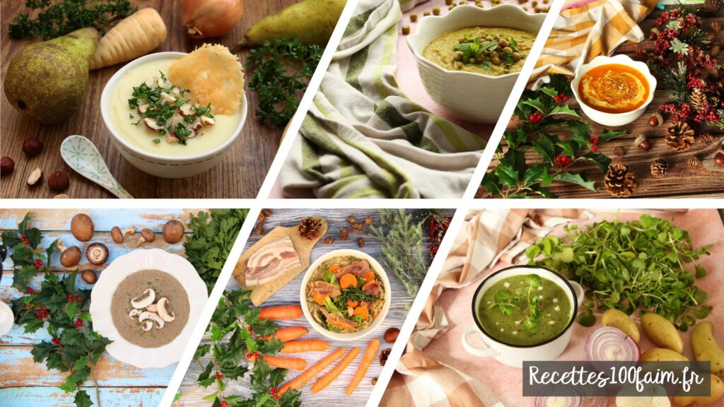 recettes100faim soupes recettes automne hiver
