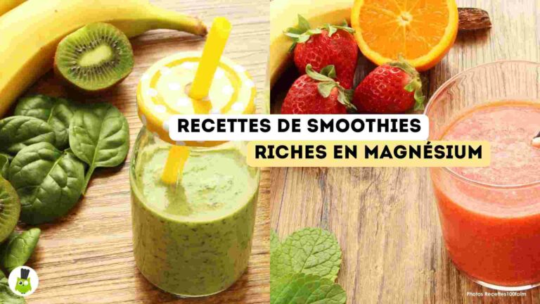 recettes100faim-magnesium-sante-recettes-smoothies recettes magnesium boissons