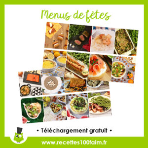 menus fetes a telecharger