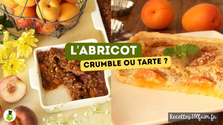 crumble tarte abricot