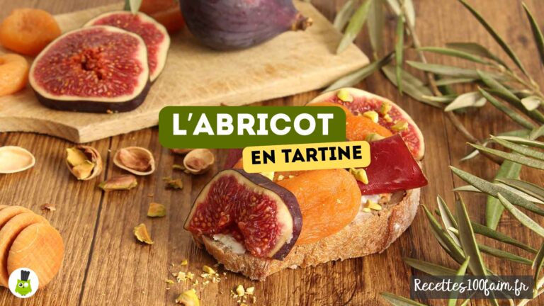abricot tartine salée