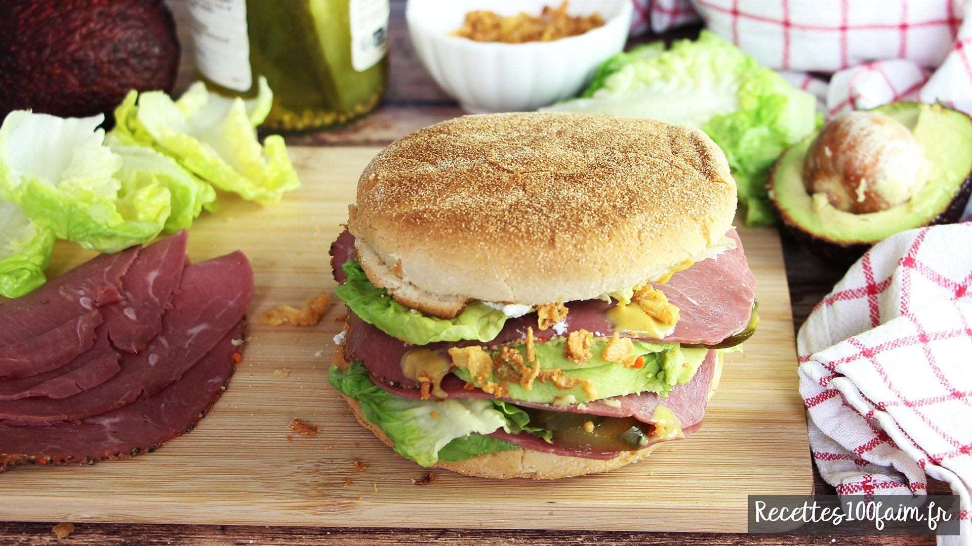 bagel pastrami boeuf recette