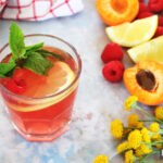 recette thé glacé hibiscus framboise abricot