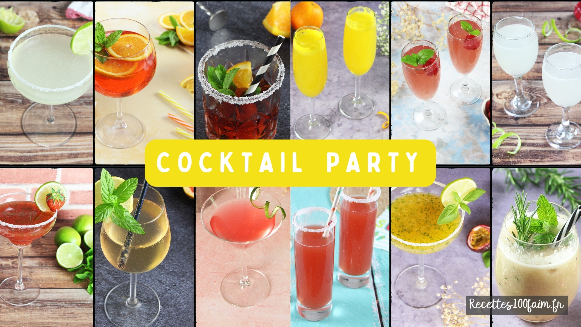 cocktail party recettes