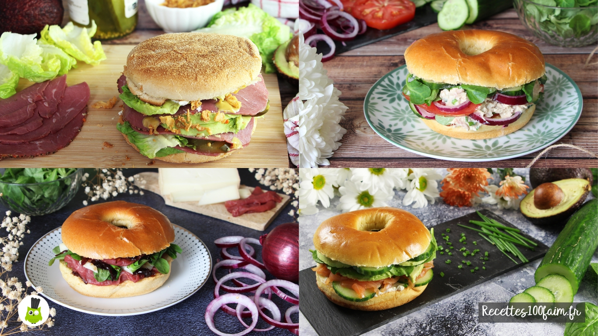 bagels recettes