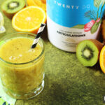 smoothie ananas kiwi orange collagene