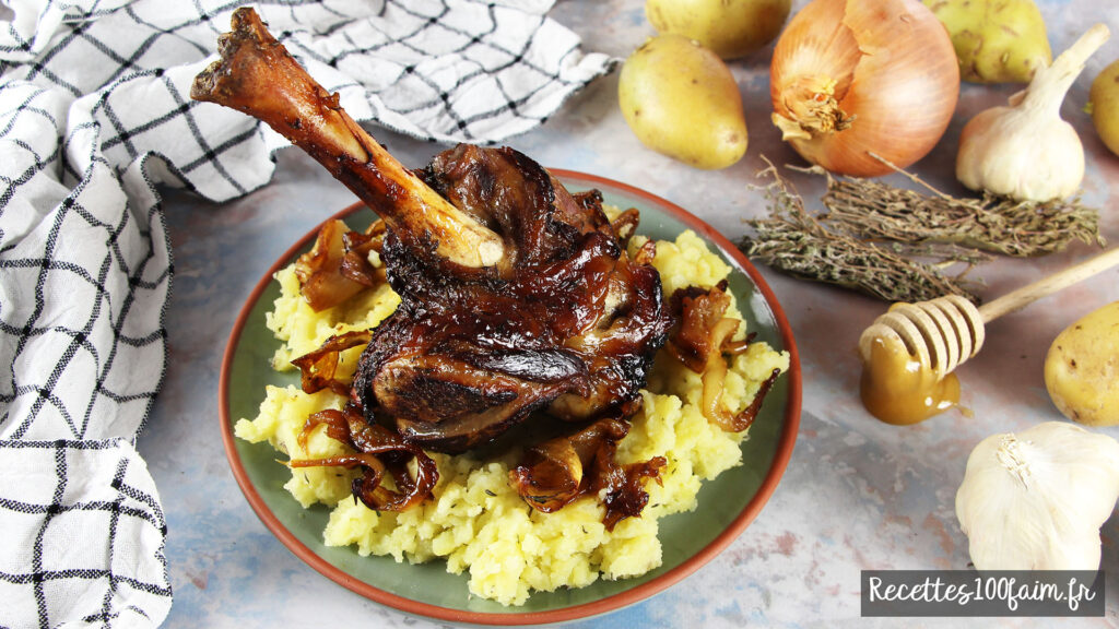 recette souris agneau miel thym