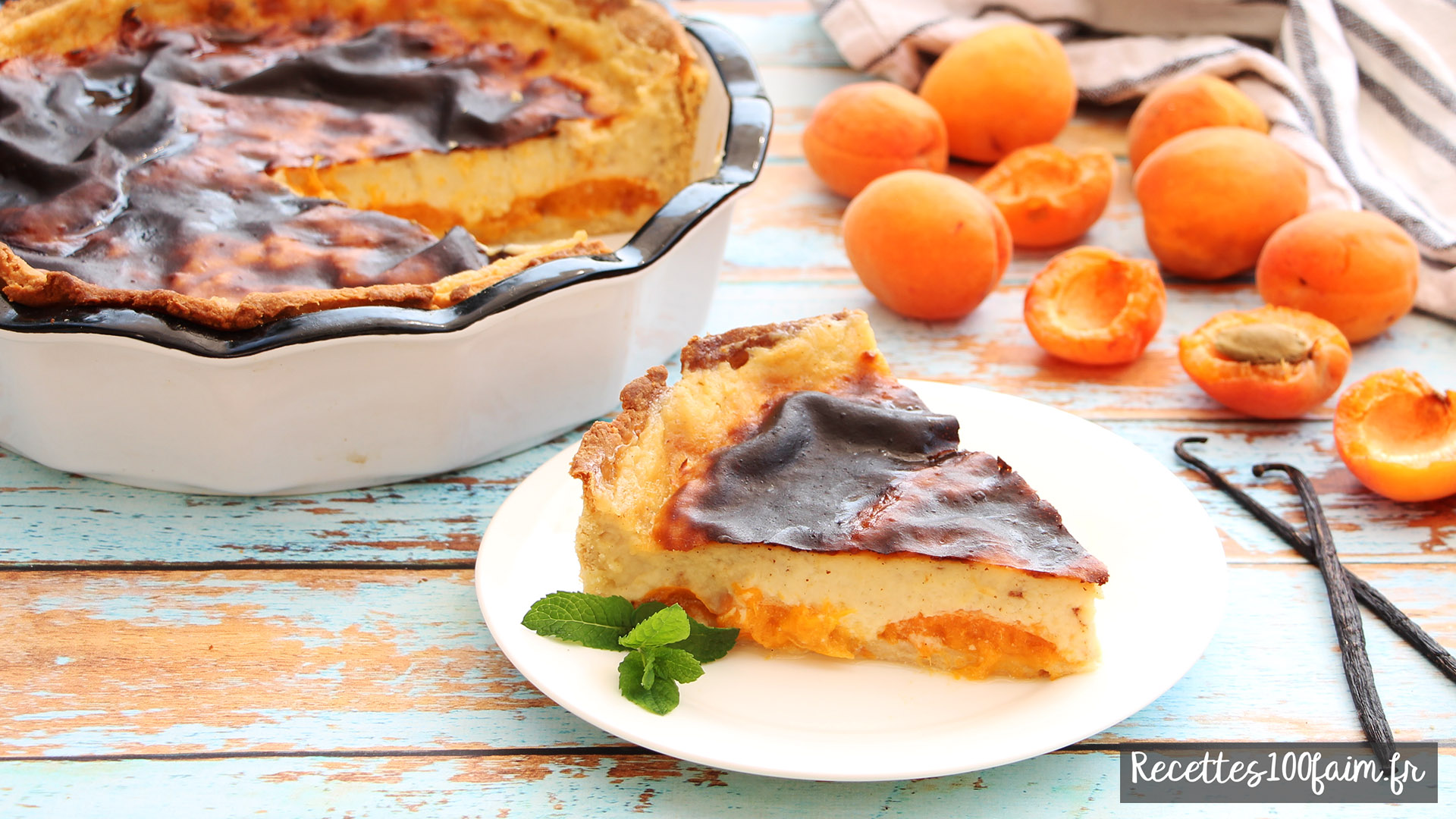 flan patissier abricots recettes
